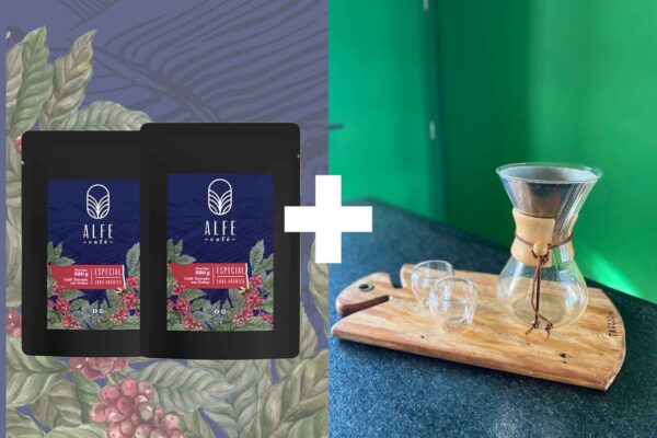 Café Alfe 2 pacotes 250g + Kit Bel + FRETE GRÁTIS