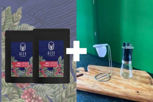 Café Alfe 2 pacotes 250g + Kit Cláudia + FRETE GRÁTIS