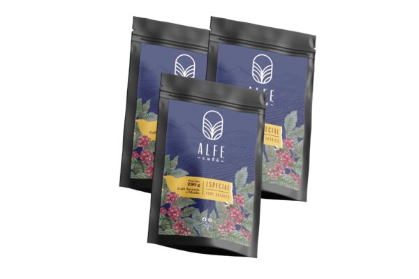 Café Torrado Especial Moído 250g — 3 packs + FRETE GRÁTIS