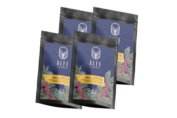 Café Torrado Especial  Moído 250g — Box com 4un. + FRETE GRÁTIS
